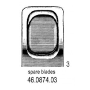 Spare Blade unperforated Fig.3, 25cm