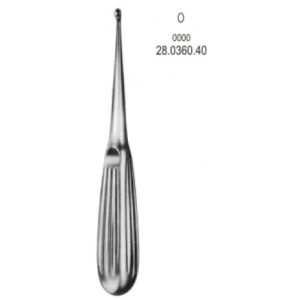 Spratt Bone Curette 16.5cm, Fig.0000