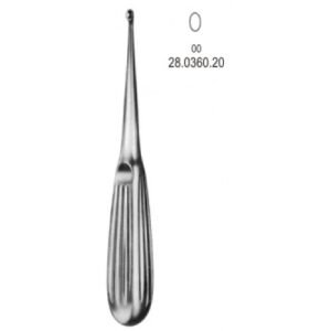 Spratt Bone Curette 16.5cm, Fig.00