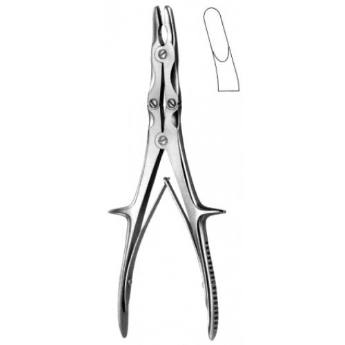 Stille Ruskin Bone Rongeur Curved 23cm