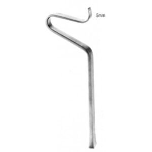 Swan’s Neck Maxillary Osteotome 5mm, 16cm