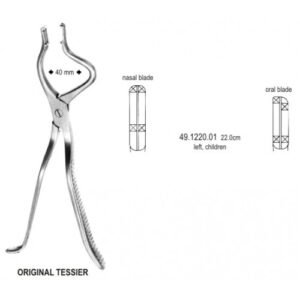 Tessier Disimpaction Forceps left child 22cm