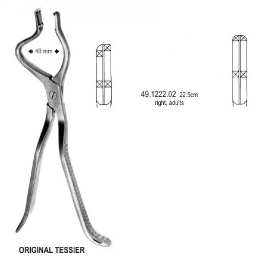 tessier bone cutting forceps