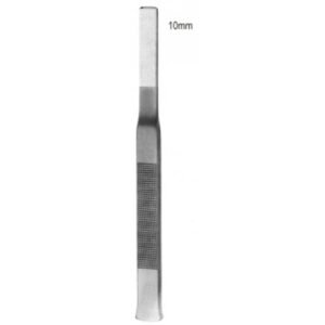 Tessier Osteotome Straight flat handle 10mm, 16cm