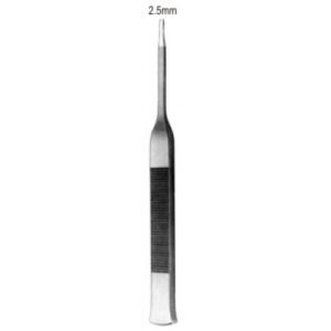 Tessier Osteotome Straight flat handle 2.5mm 16cm