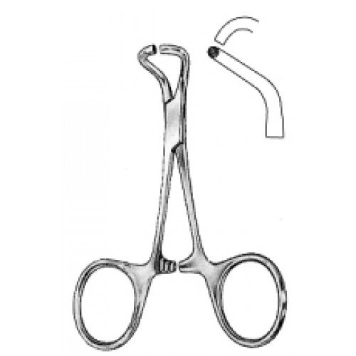 Tohoku Non-Perforating Towel Clamp 10cm