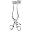 Travers Retractor, 4x5 Prongs, 19x25 and 25x25mm, Blunt, 20cm