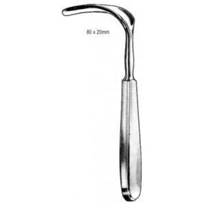 Ulrich Vaginal Retractor 80x20mm 19.5cm