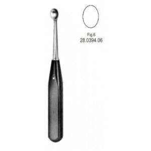 Volkmann Bone Curette Ferrozel 17cm Fig.6