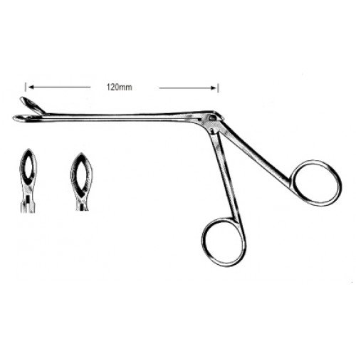 Weil-Blakesley Forceps with Neck Fig.5, 120mm, 19cm