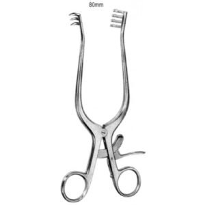 Weitlaner Retractor, 3×4 Prongs, Blunt, 20cm