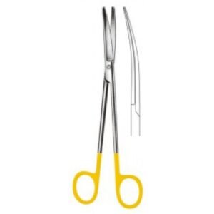 Wertheim Gynecological Scissors Curved 14.5cm Tungsten Carbide