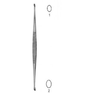 Williger Double Curette 13.5cm Fig.1/2