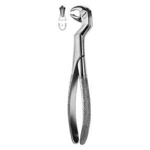 Lower Molars and Wisdom Extracting Forceps, English Pattern Routurier, Fig. 212, 22, 1/2 Left