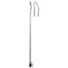 Yasargil Micro dissector angled 1.0mm, 18.5cm