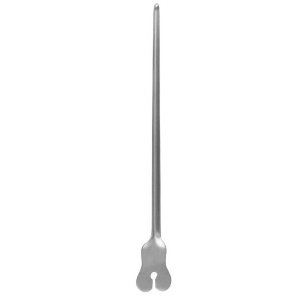 Butterfly Dental Grooved Director with Plain Tip/End and Tongue Tie (Physical Therapy), 11.5cm