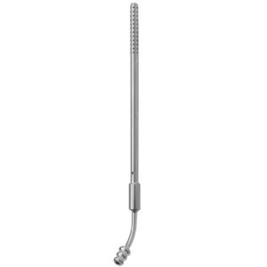 Poole Baby Suction Tube, Curved Aspiration Cannula, 5.5mm Ø Diameter, 20cm