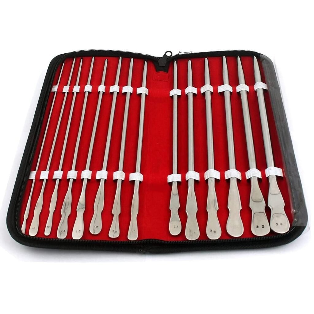 AAPRO TOOLS Van Buren Dilator Set – 8 Sounds, OB/GYN Grade – Made In Pakistan