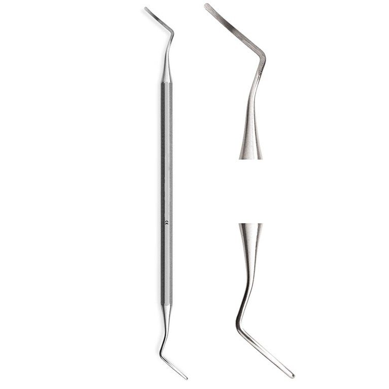 Glick Endodontic Excavator, Plastic Filling Instruments, Double Ended, No. 2