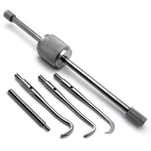 Morrell Crown Remover with 3 inserts, Stainless Steel