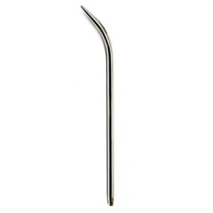 Saliva Sucker Tube, Suction Cannula, Blow Pipe, Curved, 19cm