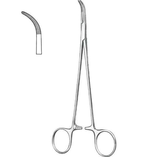 Baby-Mixter Dissecting Forceps, Curved, 18.5cm
