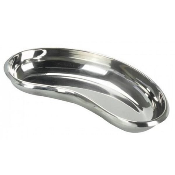 Kidney dish, 250 ml, Outer length 170 mm, Outer height 40 mm, Stainless steel 18/10, High-Gloss. Autoclavable