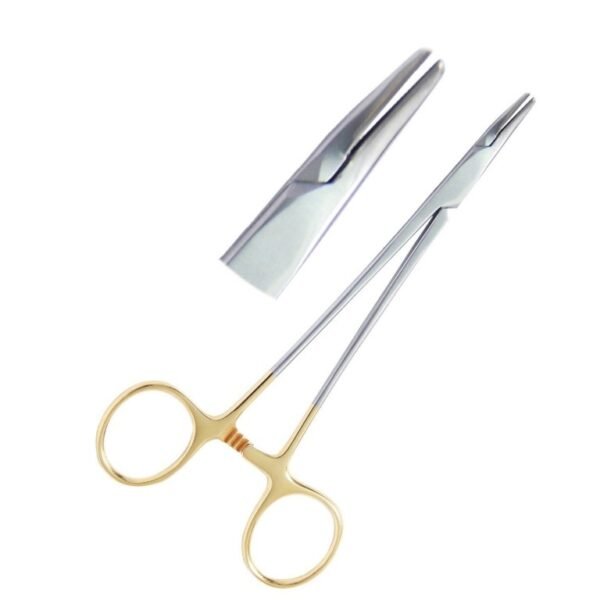 Mayo Hegar Needle Holders, Curved, Tungsten Carbide, 15cm