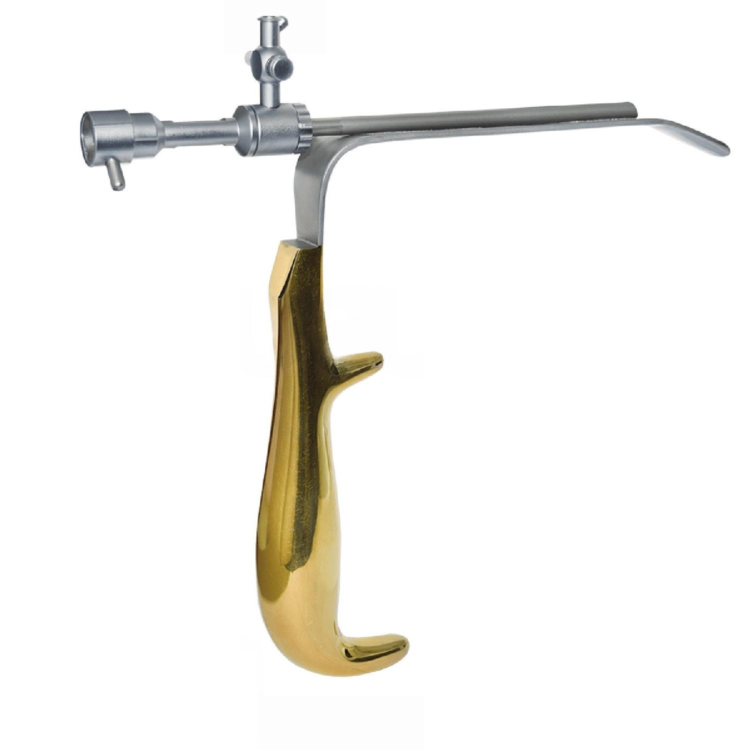 Sculpo Mammaplasty Retractor, Blade Size 180 x 25mm, Endoscopic Scope Seethe 5mm, with Storz Fitting, Total Length 31.5cm