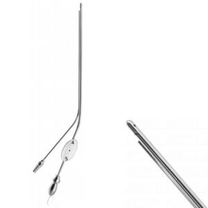 Brackman Suction/Irrigation Tube, 4+5 FR (French Gauge), 10.5cm Working Length